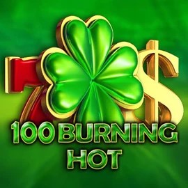 100 Burning Hot slot logo by Amusnet Interactive at Roman Casino