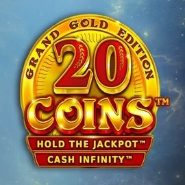 20 Coins Grand Gold Edition online game logo by Wazdan on romancasinos-es.com
