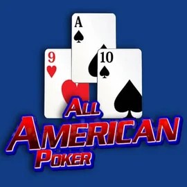 Official Table Games logo: All American Poker by RTG (Reel Time Gaming) at Roman Casino