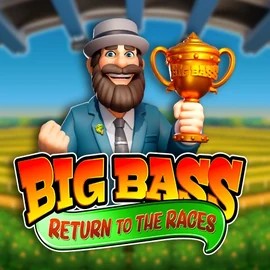 Big Bass Return to the Races slot icon by Pragmatic Play, available at Roman Casino