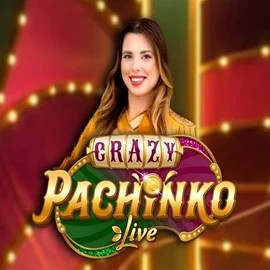 Enjoy Crazy Pachinko by Evolution – logo hosted on romancasinos-es.com