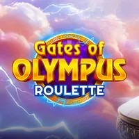 Official Live Casino logo: Gates of Olympus Roulette by Pragmatic Play at Roman Casino