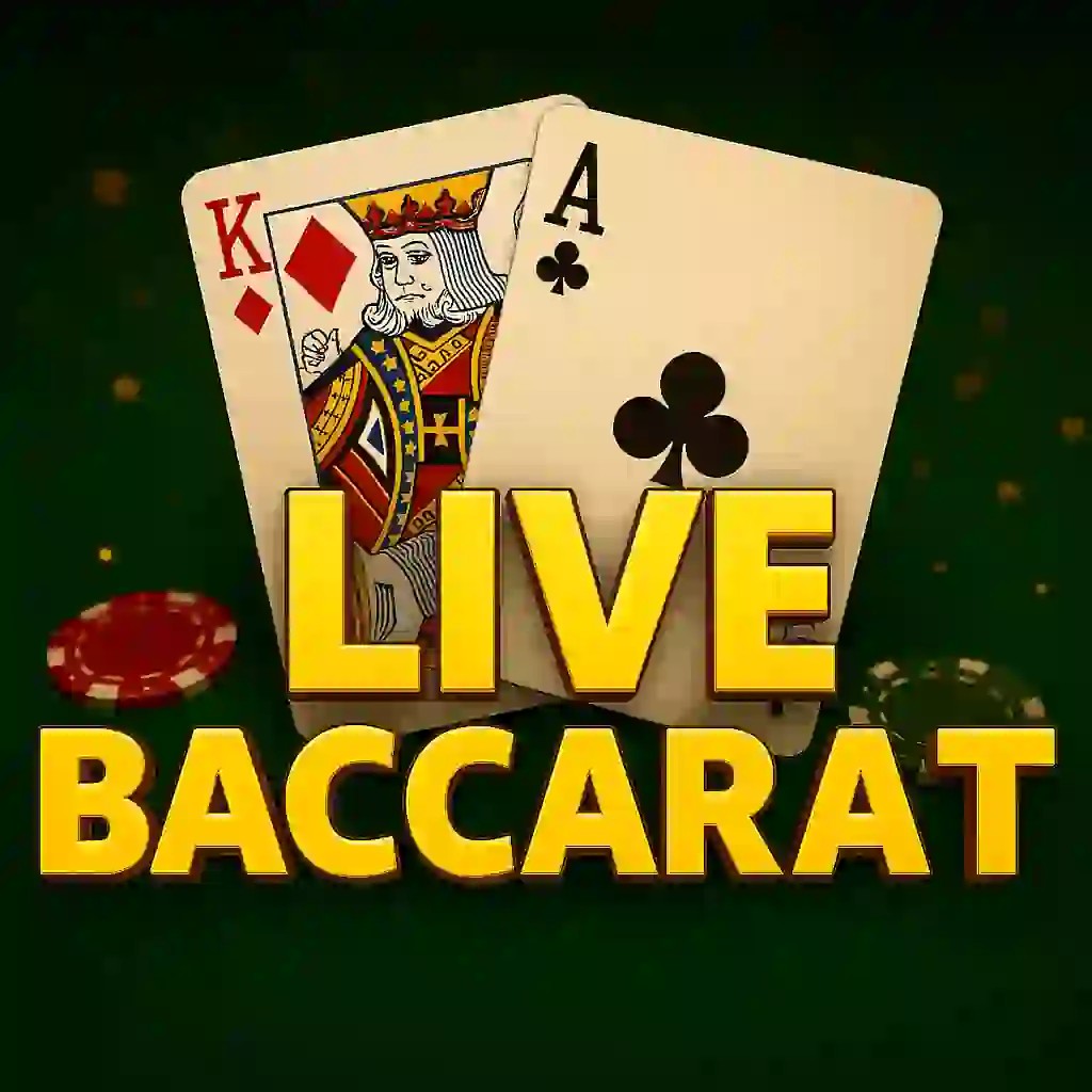 Live Baccarat by Evolution, showcased at romancasinos-es.com – game logo