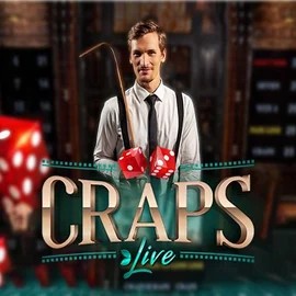 Live Craps by Evolution, showcased at romancasinos-es.com – game logo