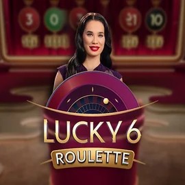 Lucky 6 Roulette slot icon by Pragmatic Play, available at Roman Casino