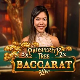 Prosperity Tree Baccarat game by Evolution – logo hosted on Roman Casino