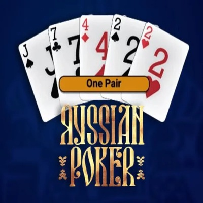 Russian Poker slot icon by OneTouch Games, available at Roman Casino