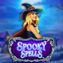 Spooky Spells logo – Slots by Novomatic at Roman Casino