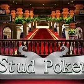 Stud Poker 3D slot logo by iSoftBet at Roman Casino